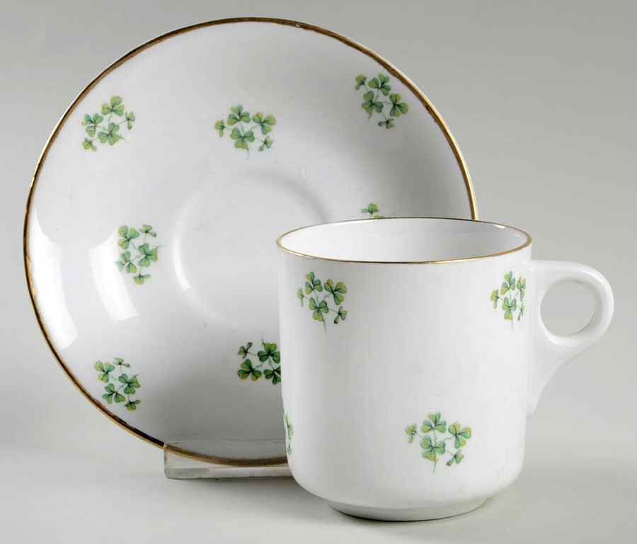 Killarney Flat Cup & Saucer Set by Royal Tara-1