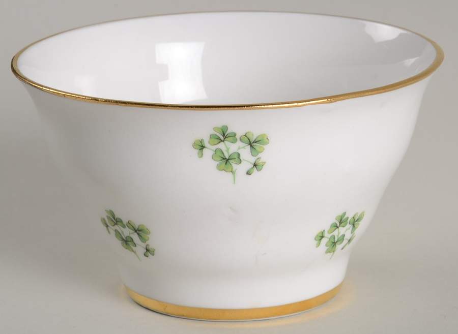 Killarney Cranberry Bowl by Royal Tara-1