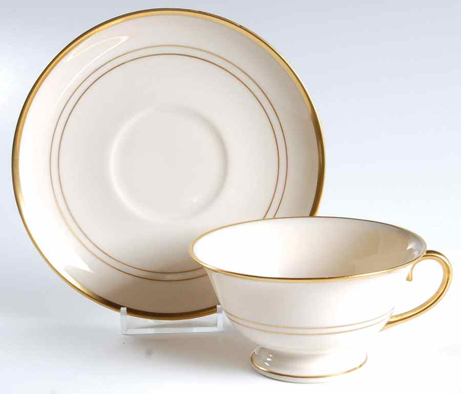 Antoinette Footed Cup & Saucer Set by Ransgil-1