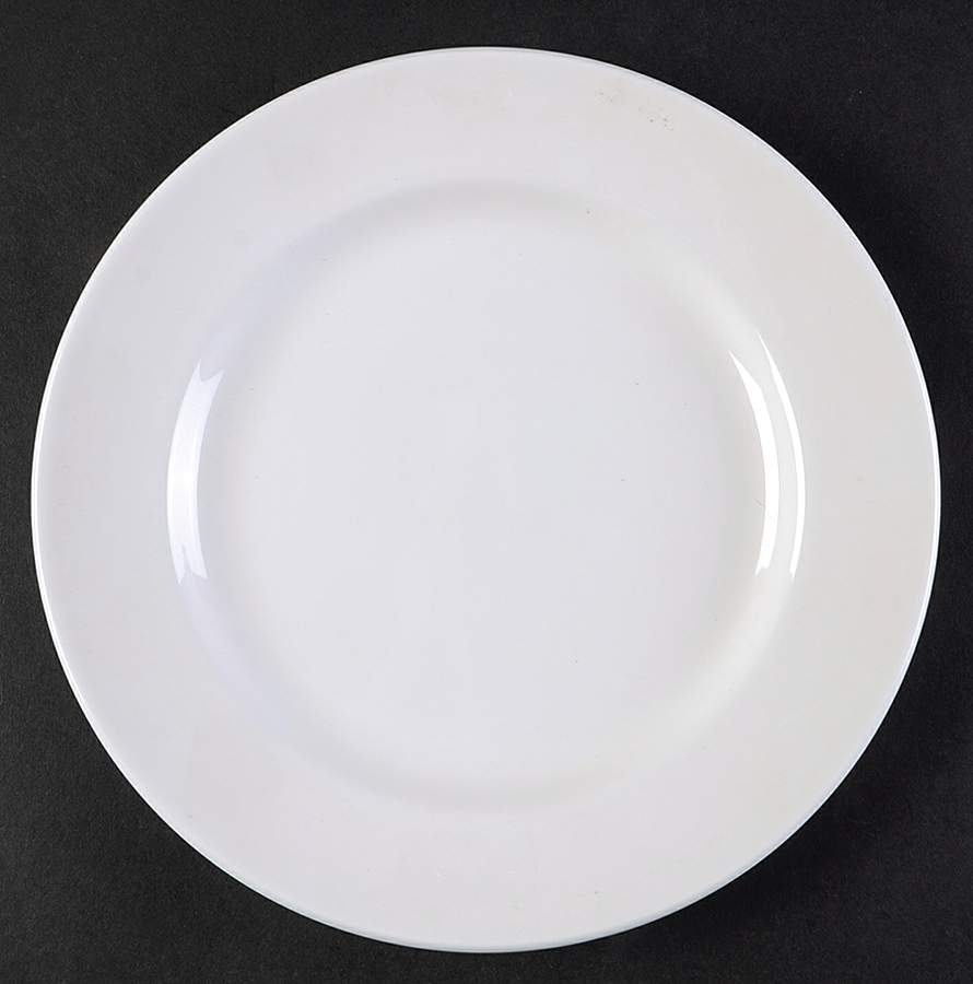 Capital White Luncheon Plate by Royal Doulton-1
