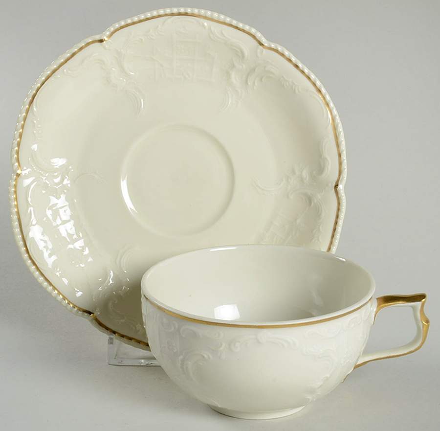 2992 Flat Cup & Saucer Set by Rosenthal - Continental-1
