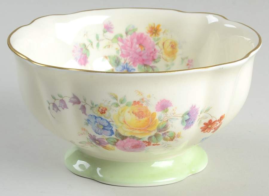 Maytime Open Sugar Bowl by Royal Doulton-1