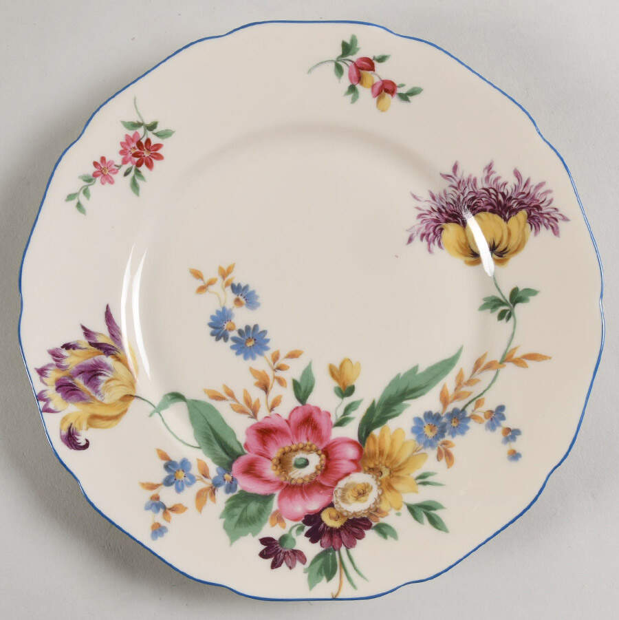 Firenze Salad Plate by Royal York (Germany)-1