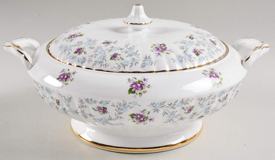 Enchantment Round Covered Vegetable by Royal Stafford-1