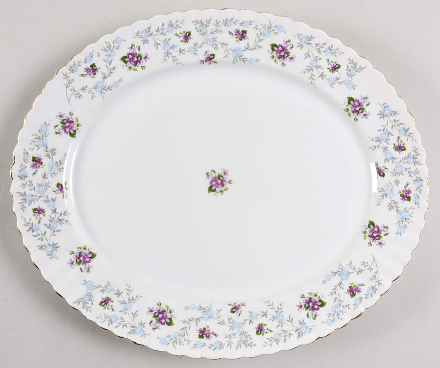 Enchantment 13" Oval Serving Platter by Royal Stafford-1