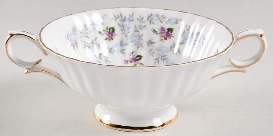 Enchantment Footed Cream Soup Bowl by Royal Stafford-1