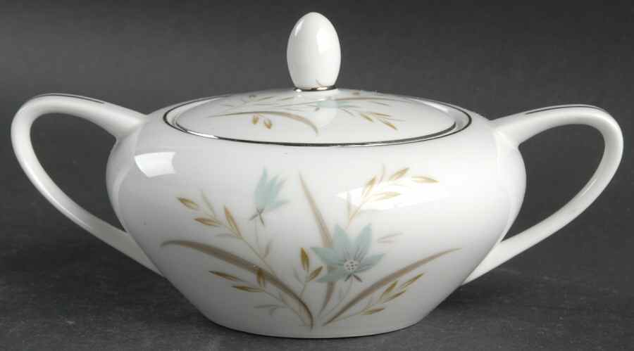 Glenrio Sugar Bowl & Lid by Rose (Japan)-1
