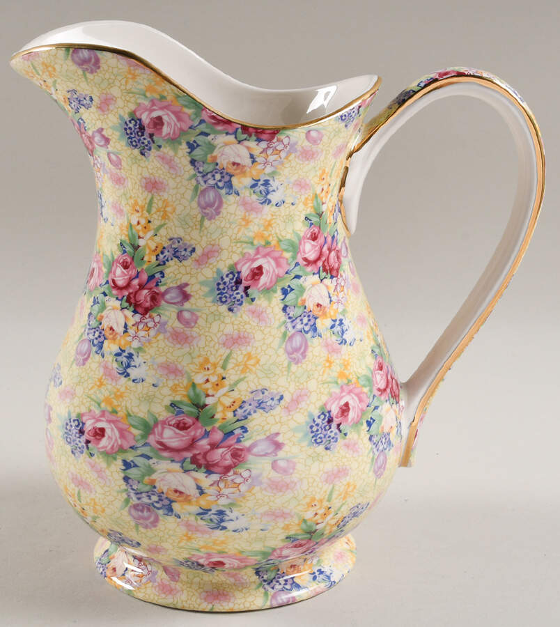 Welbeck (Earthenware, Intro 1995) Large Pitcher by Royal Winton-1