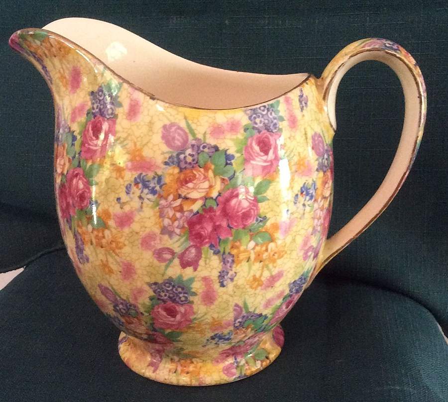 Welbeck (Earthenware, Intro 1995) 28 Oz Jug by Royal Winton-1