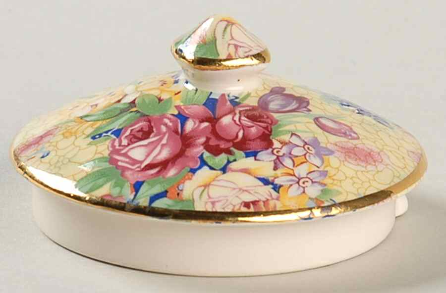 Welbeck (Earthenware, Intro 1995) Lid for Individual Teapot by Royal Winton-1