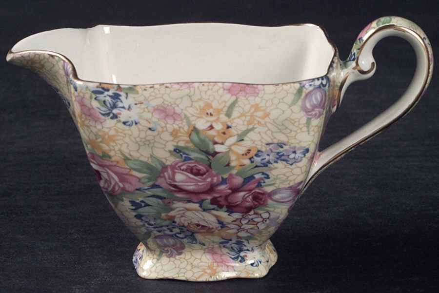 Welbeck (Earthenware, Intro 1995) Creamer by Royal Winton-1