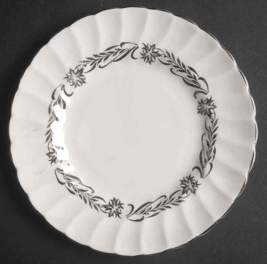 Silver Heritage Bread & Butter Plate by Royal Chelsea-1