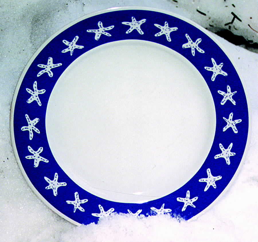 Pesce Dinner Plate by Royal Tatung-1