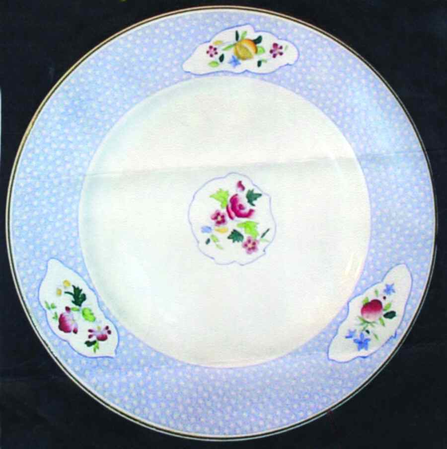 Ming Dinner Plate by Ridgway (Ridgways)-1