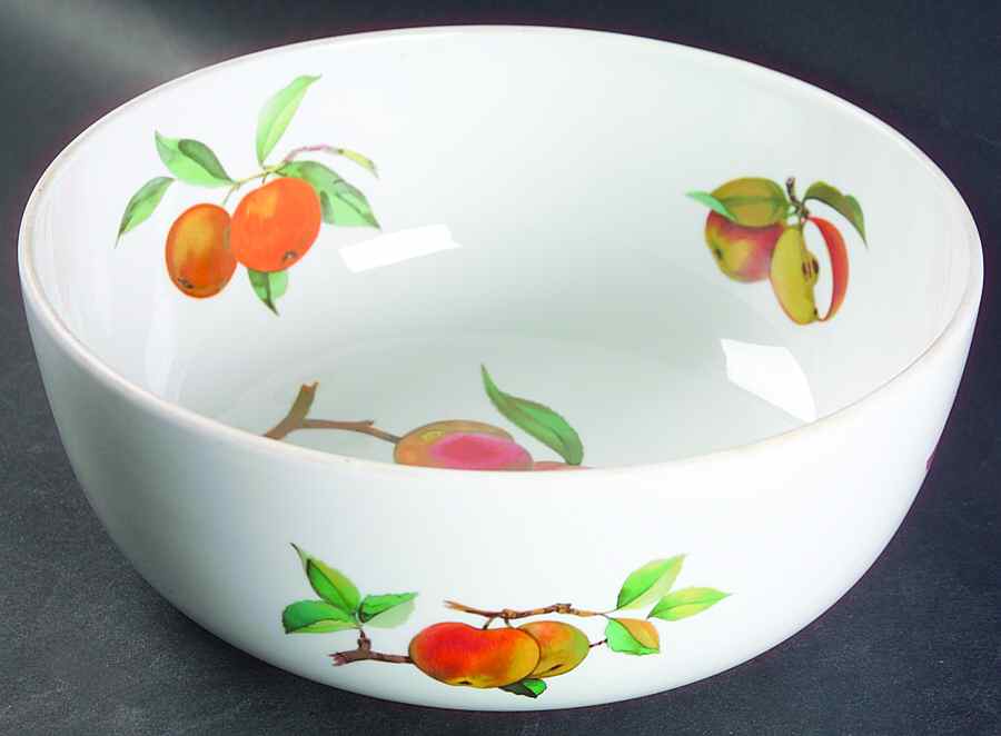 Evesham 'M' 10" Large Salad Serving Bowl by Royal Worcester-1