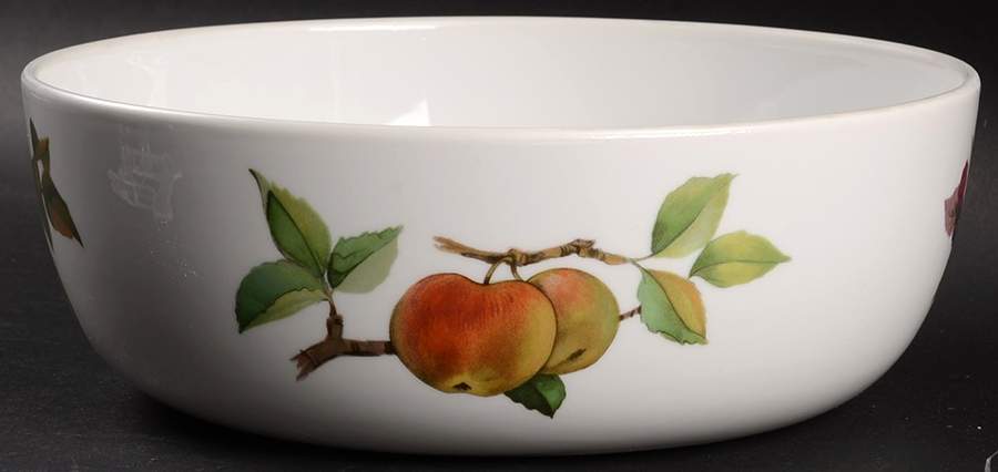 Evesham 'M' 8" Round Vegetable Bowl by Royal Worcester-1