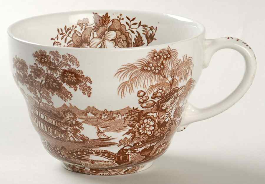Tonquin Brown Breakfast Cup by Royal Crownford-1