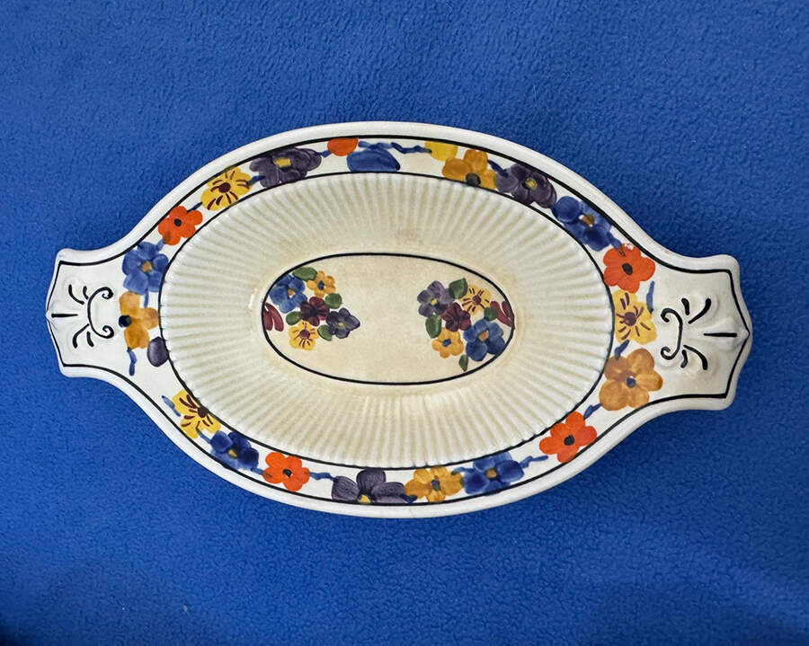 RID17 9" Oval Vegetable Bowl by Ridgway (Ridgways)-1