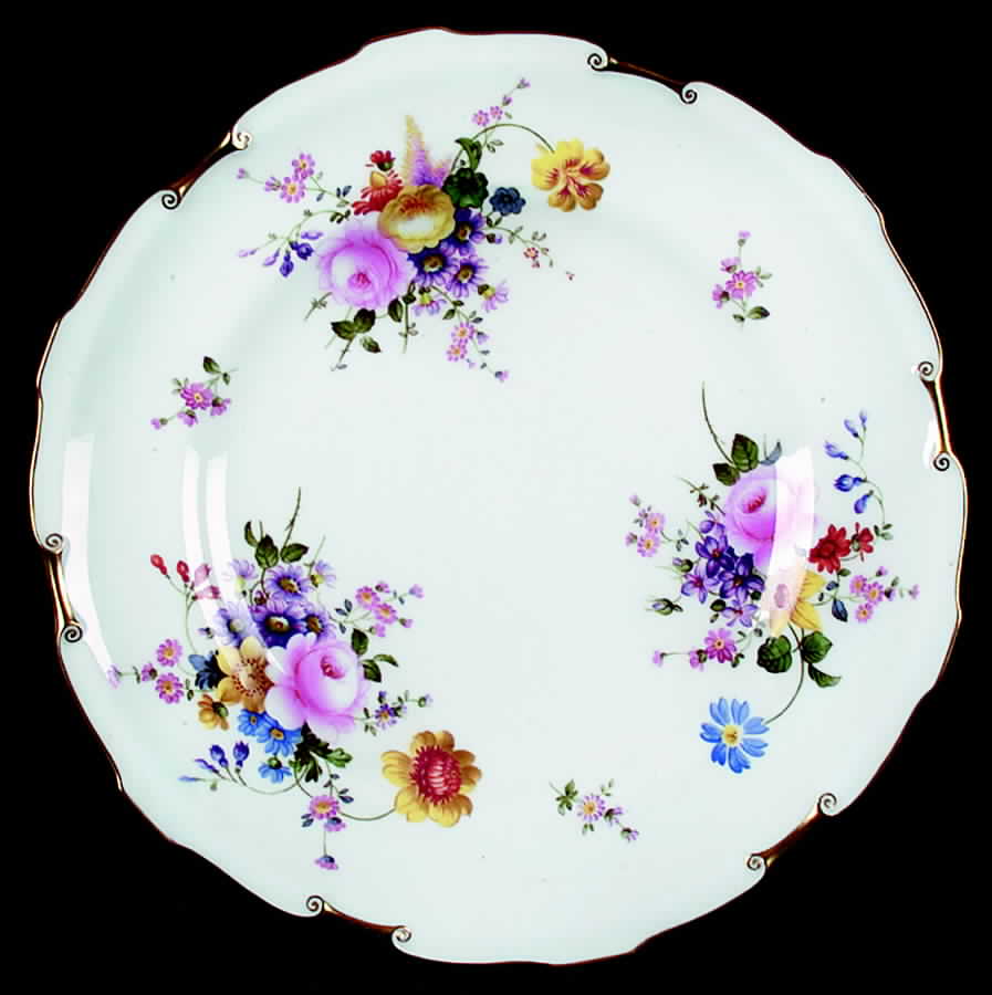 Derby Posies Dinner Plate by Royal Crown Derby-1
