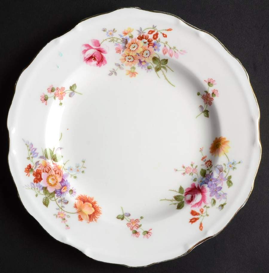 Derby Posies Salad Plate by Royal Crown Derby-1