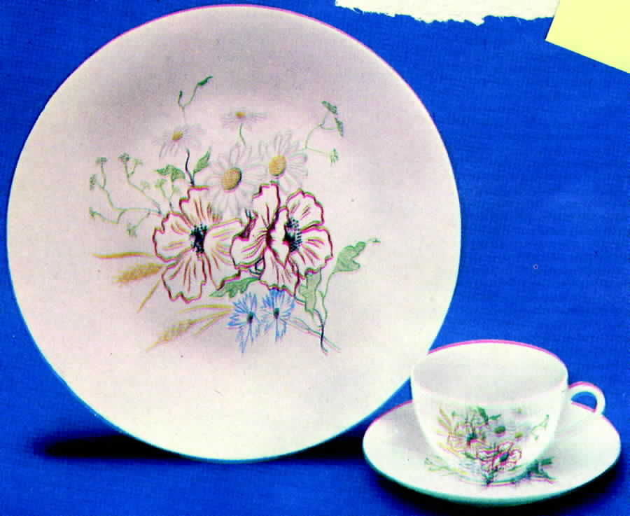 Field Flowers Dinner Plate by Raynaud-1
