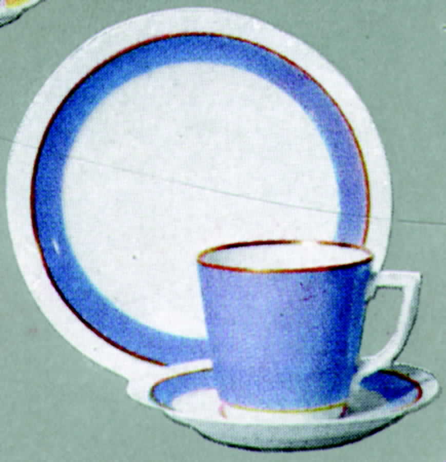 Hjortekaer Salad Plate by Royal Copenhagen-1