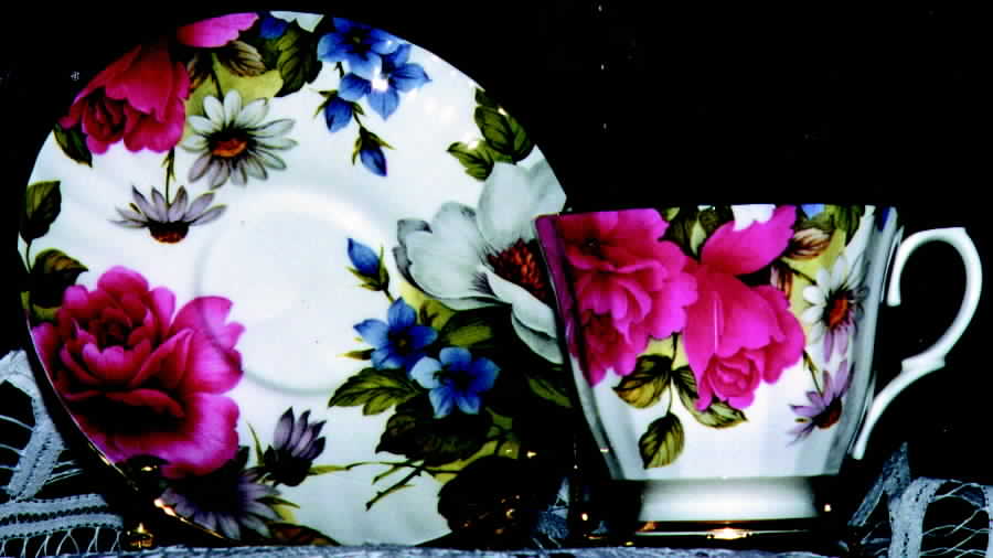 RWT1 Footed Cup & Saucer Set by Royal Winchester-1