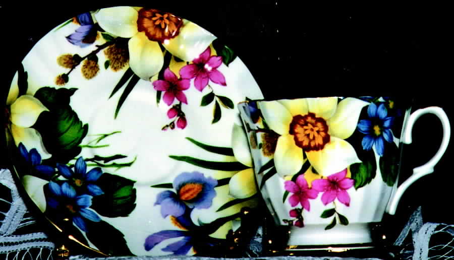 RWT2 Footed Cup & Saucer Set by Royal Winchester-1