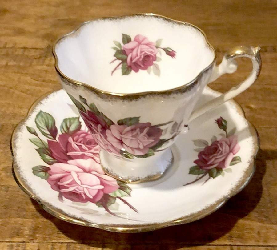 RSD14 Footed Cup & Saucer Set by Royal Standard-1