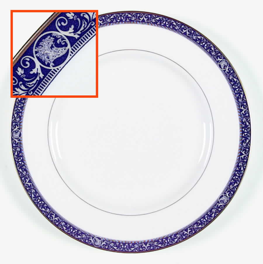 Renaissance Salad Plate by Royal Worcester-1