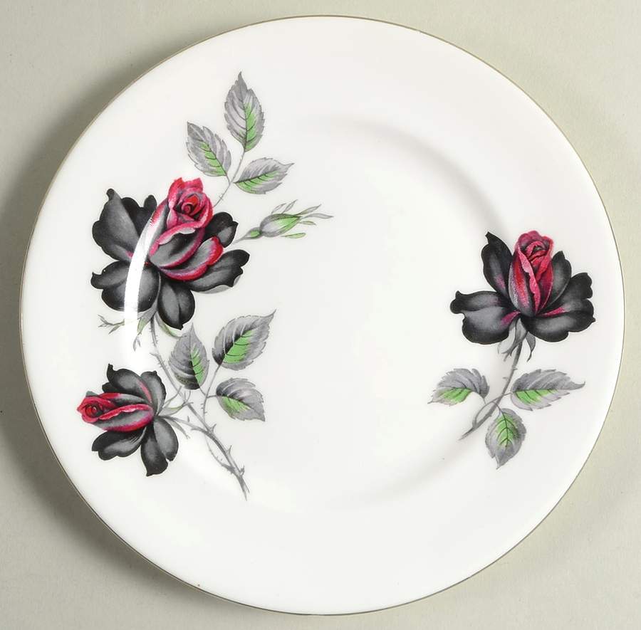 Masquerade Bread & Butter Plate by Royal Albert-1