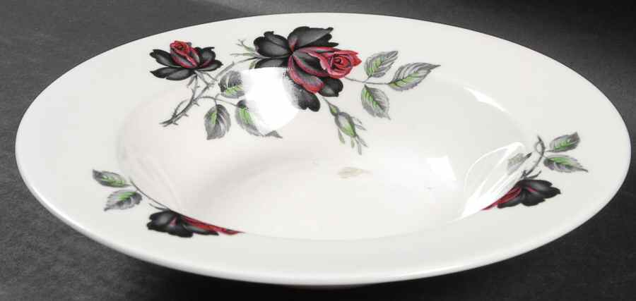 Masquerade Rim Soup Bowl by Royal Albert-1