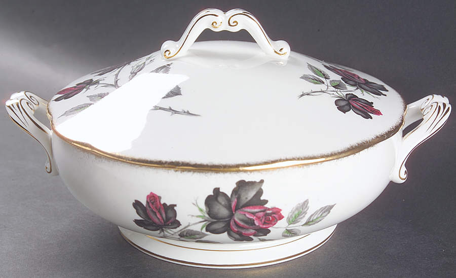 Masquerade Round Covered Vegetable by Royal Albert-1