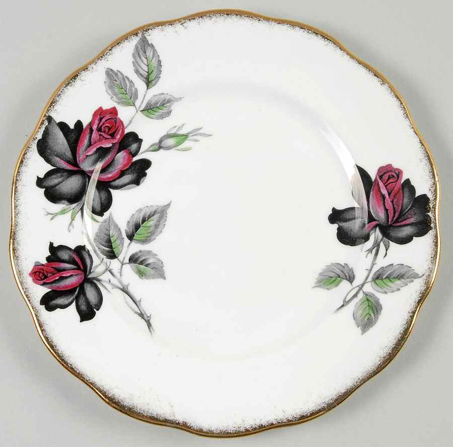 Masquerade Bread & Butter Plate by Royal Albert-1