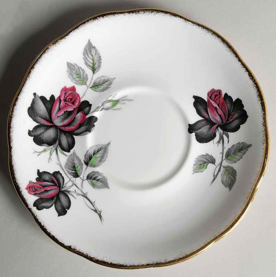 Masquerade Saucer for Cream Soup Bowl by Royal Albert-1