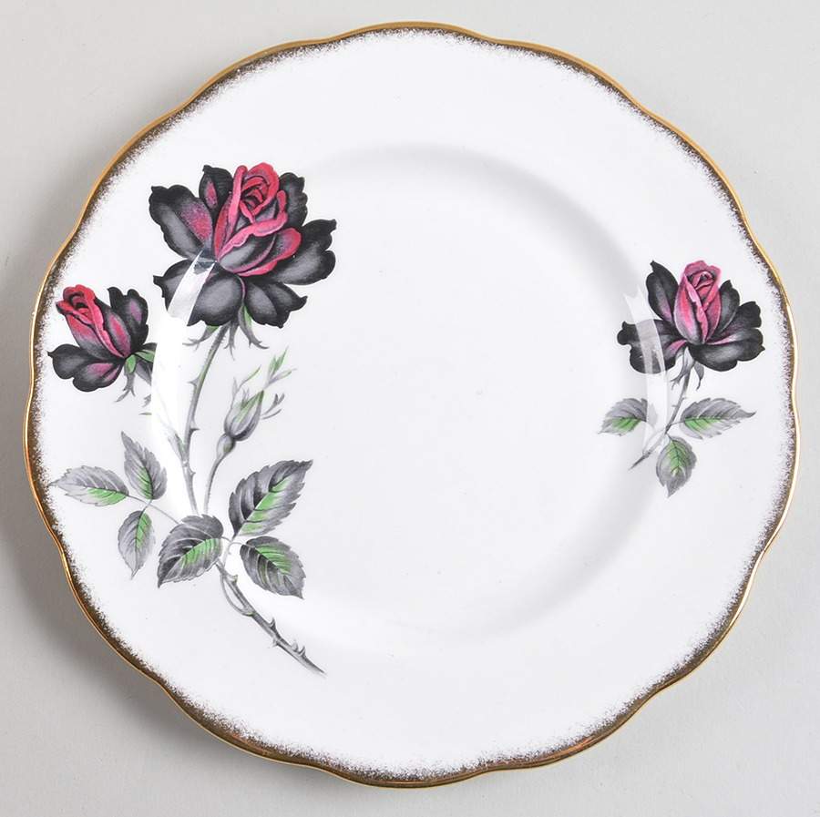 Masquerade Salad Plate by Royal Albert-1