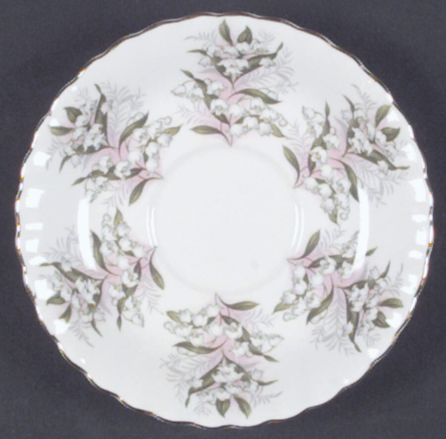 Springtime Series Saucer for Footed Cup by Royal Albert-1