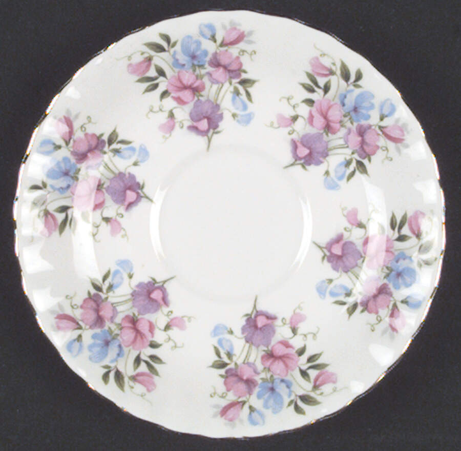 Springtime Series Saucer for Footed Cup by Royal Albert-1