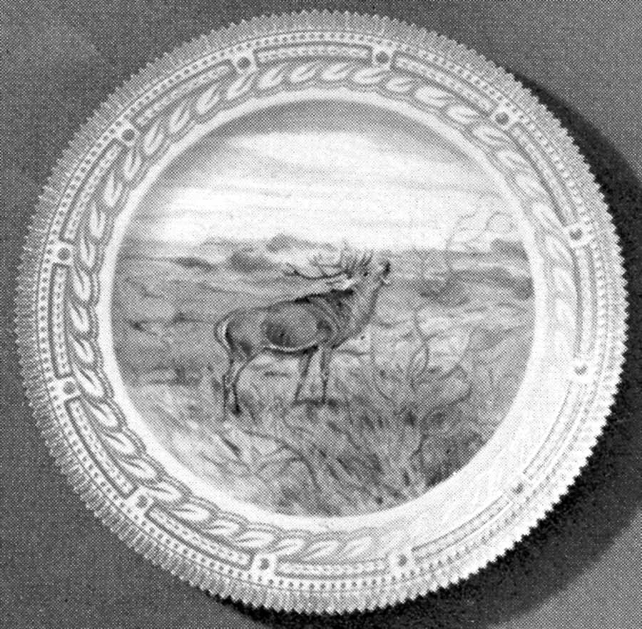 Flora Danica Game Series (Animals) Dinner Plate by Royal Copenhagen-1