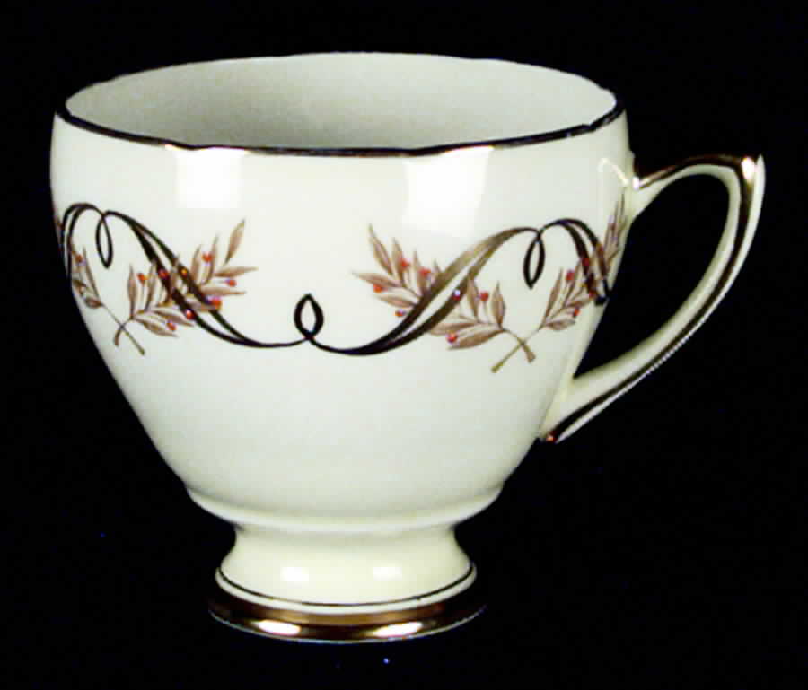 Ribbon of Gold Footed Cup by Royal Grafton-1