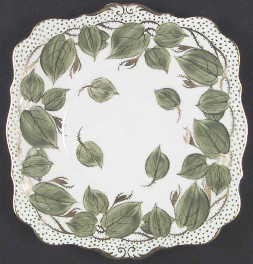 418 Square Handled Cake Plate by Royal Standard-1