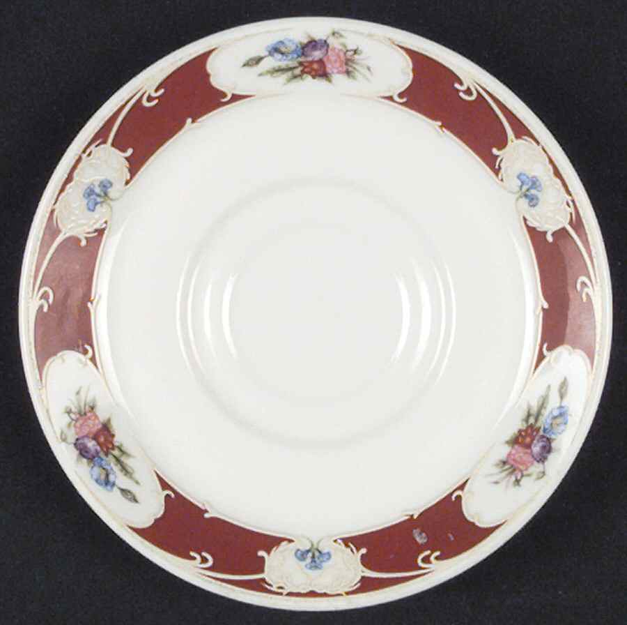 Vermilion Saucer by Royal Doulton-1