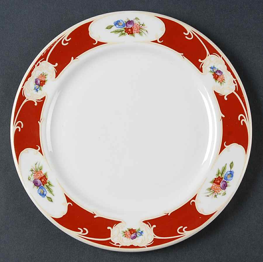 Vermilion Salad Plate by Royal Doulton-1
