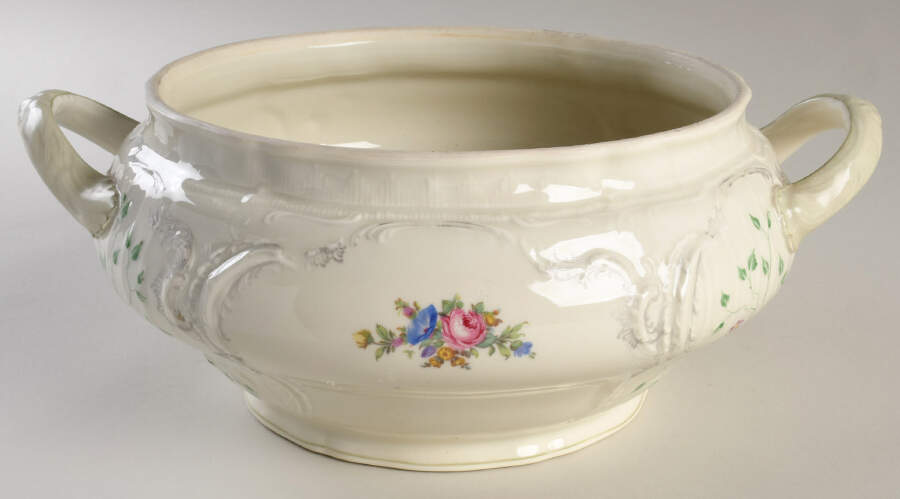 3319 (Green Trim) Tureen No Lid by Rosenthal - Continental-1