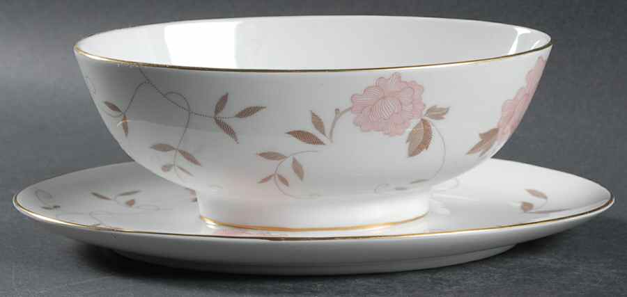 Blutenzweig Gravy Boat with Attached Underplate by Rosenthal - Continental-1