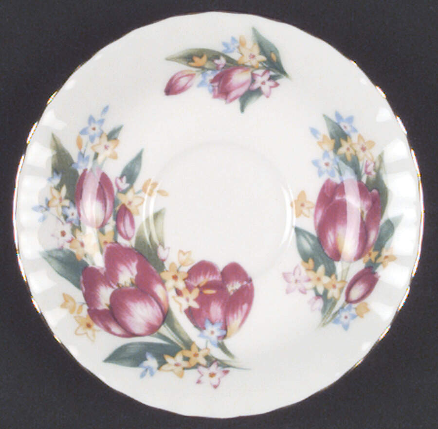 Teas of The Year Saucer for Footed Cup by Royal Albert-1