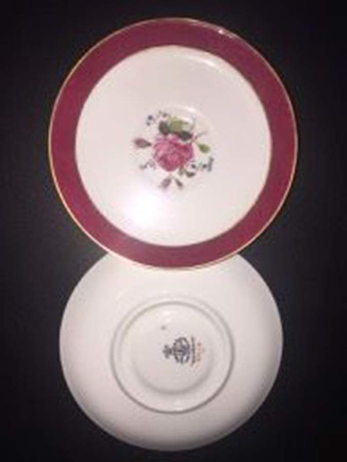 Sulgrave Saucer by Royal Swansea-1
