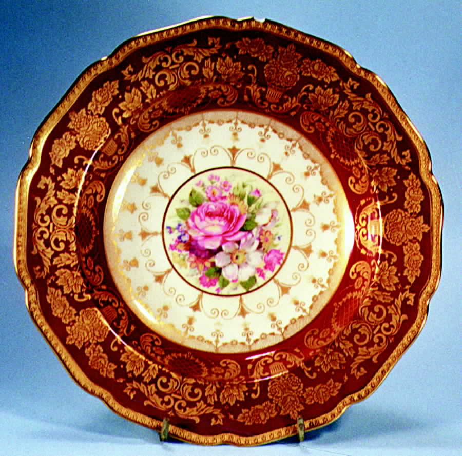 5956 (Red) Dinner Plate by Rosenthal - Continental-1