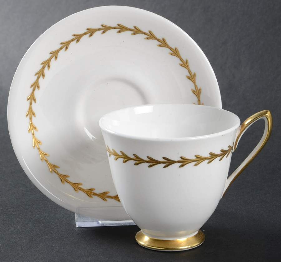 ROA47 Footed Cup & Saucer Set by Royal Albert-1
