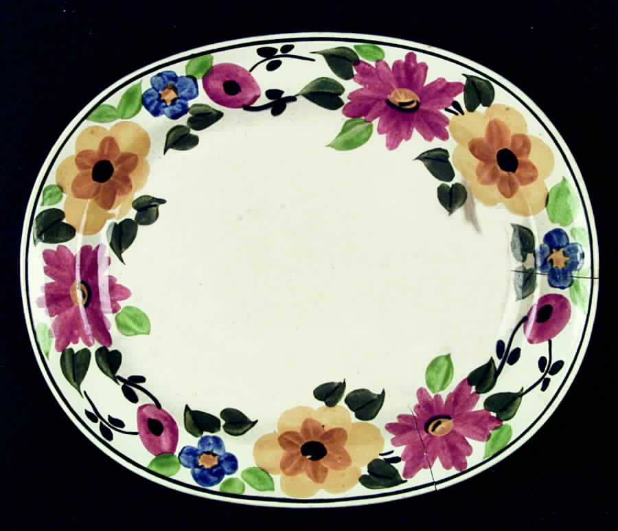 7311 14" Oval Serving Platter by Ridgway (Ridgways)-1
